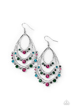 Load image into Gallery viewer, Break Out In TIERS - Multi Earrings Paparazzi Accessories