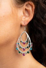 Load image into Gallery viewer, Break Out In TIERS - Multi Earrings Paparazzi Accessories