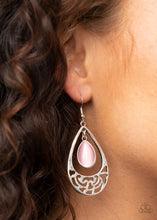 Load image into Gallery viewer, DEW You Feel Me? - Pink Earrings Paparazzi Accessories