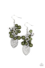 Load image into Gallery viewer, Fruity Finesse - Green Earrings Paparazzi Accessories