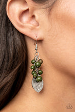 Load image into Gallery viewer, Fruity Finesse - Green Earrings Paparazzi Accessories