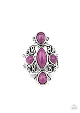 Load image into Gallery viewer, Sahara Sweetheart - Purple Ring Paparazzi Accessories