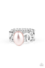 Load image into Gallery viewer, Glamified Glam - Pink Pearl Ring Paparazzi Accessories
