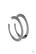 Load image into Gallery viewer, The Inside Track - Black Earrings Paparazzi Accessories