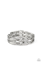 Load image into Gallery viewer, Its Five o FLOCK Somewhere - Silver Bracelet Paparazzi Accessories
