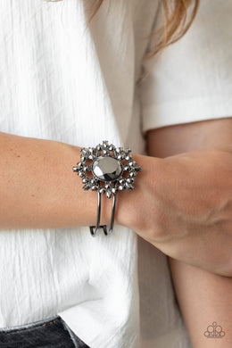 Elaborate Elegance - Black Bracelet Paparazzi Accessories