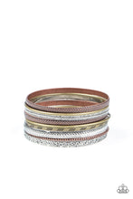 Load image into Gallery viewer, Relics On Repeat - Multi Bangle Bracelet Paparazzi Accessories