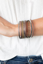 Load image into Gallery viewer, Relics On Repeat - Multi Bangle Bracelet Paparazzi Accessories