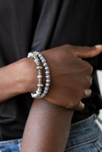 Load image into Gallery viewer, Cactus Quest - Silver Stretchy Bracelet Paparazzi Accessories