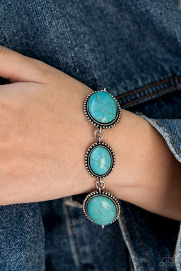 River View - Blue Stone Bracelet Paparazzi Accessories
