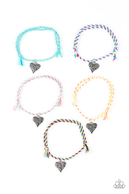 Heart Starlet Shimmer Bracelet Paparazzi Accessories