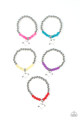 Heart Bead Starlet Shimmer Bracelets Paparazzi Accessories