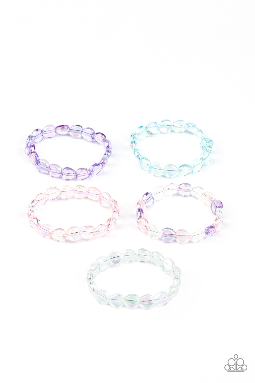 Heart Bead Starlet Shimmer Bracelet Paparazzi Accessories