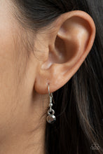 Load image into Gallery viewer, Timelessly Tilted - Blue Rhinestone Necklace Paparazzi Accessories