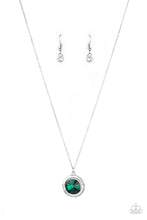 Load image into Gallery viewer, Trademark Twinkle - Green Rhinestone Necklace Paparazzi Accessories