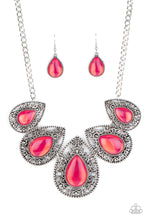 Load image into Gallery viewer, Opal Auras - Pink Necklace Paparazzi Accessories