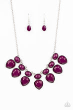 Load image into Gallery viewer, Modern Masquerade - Purple Necklace Paparazzi Accessories