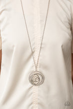 Load image into Gallery viewer, Subliminal Sparkle - White Necklace Paparazzi Accessories