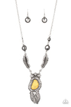 Load image into Gallery viewer, Ruler of The Roost - Yellow Necklace Paparazzi Accessories