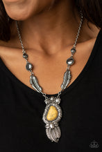 Load image into Gallery viewer, Ruler of The Roost - Yellow Necklace Paparazzi Accessories