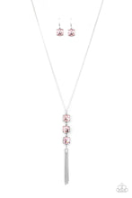 Load image into Gallery viewer, GLOW Me The Money! - Pink Rhinestone Necklace Paparazzi Accessories