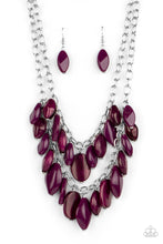 Load image into Gallery viewer, Palm Beach Beauty - Purple Necklace Paparazzi Accessories