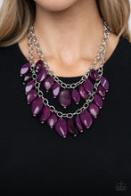 Load image into Gallery viewer, Palm Beach Beauty - Purple Necklace Paparazzi Accessories