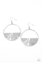 Load image into Gallery viewer, Reimagined Refinement - Silver Earrings Paparazzi Accessories