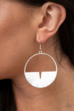 Load image into Gallery viewer, Reimagined Refinement - Silver Earrings Paparazzi Accessories