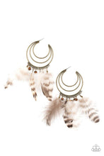 Load image into Gallery viewer, Freely Free Bird Brass Paparazzi Accessories