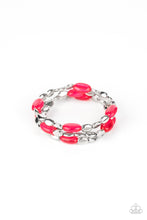 Load image into Gallery viewer, Sorry to Burst Your BAUBLE - Pink Stretchy Bracelet Paparazzi Accessories