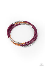 Load image into Gallery viewer, Spiral Dive - Purple Bracelet Paparazzi Accessories