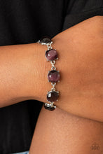 Load image into Gallery viewer, Ms. GLOW-It-All - Purple Bracelet Paparazzi Accessories