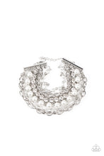 Load image into Gallery viewer, Heiress Hustle - White Bracelet Paparazzi Accessories
