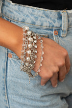 Load image into Gallery viewer, Heiress Hustle - White Bracelet Paparazzi Accessories