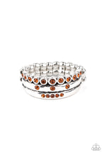 Load image into Gallery viewer, The Next Level - Brown Rhinestone Ring Paparazzi Accessories