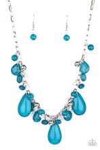 Load image into Gallery viewer, Seaside Solstice - Blue Necklace Paparazzi Accessories