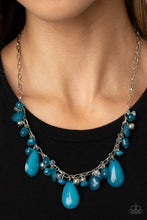 Load image into Gallery viewer, Seaside Solstice - Blue Necklace Paparazzi Accessories