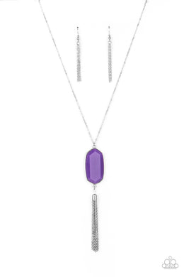 Got A Good Thing GLOWING - Purple Necklace Paparazzi Accessories