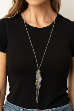 I Be-LEAF - Yellow Necklace Paparazzi Accessories