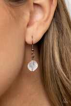 Load image into Gallery viewer, Feather Flair - Copper Necklace Paparazzi Accessories