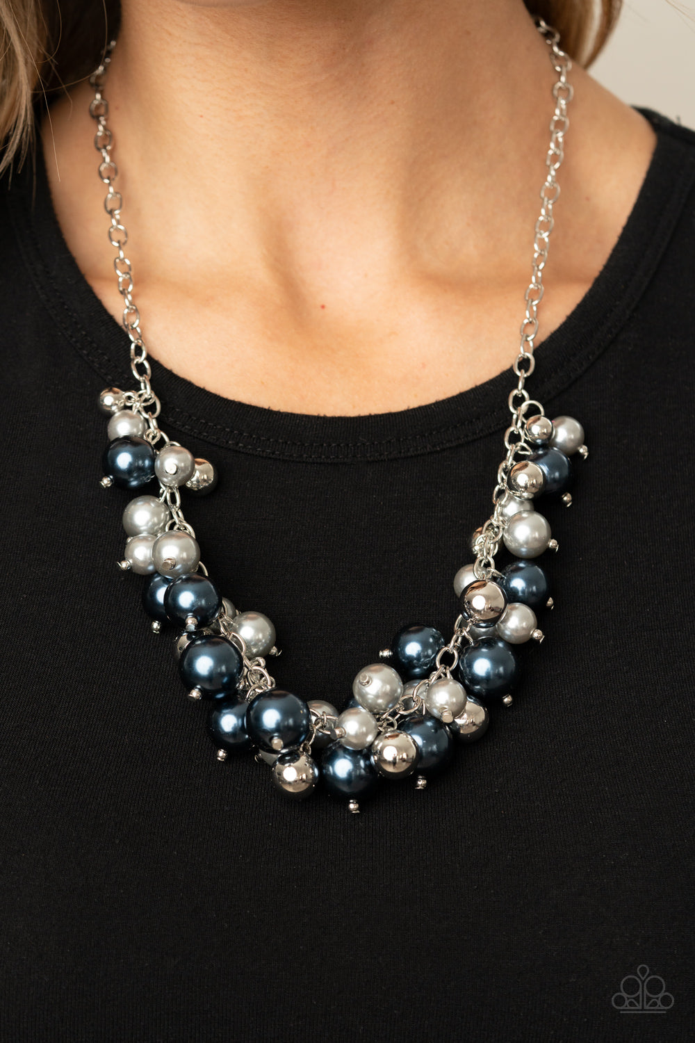 Uptown Upgrade - Multi Pearl Necklace Paparazzi Accessories