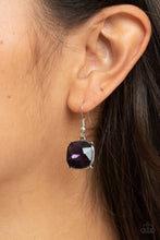 Load image into Gallery viewer, GLOW Me The Money! - Purple Rhinestone Necklace Paparazzi Accessories