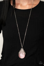 Load image into Gallery viewer, Tangled Gardens - Pink Necklace Paparazzi Accessories