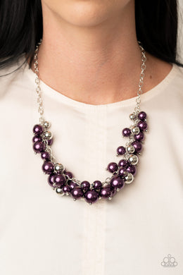 Uptown Upgrade - Purple Necklace Paparazzi Accessories