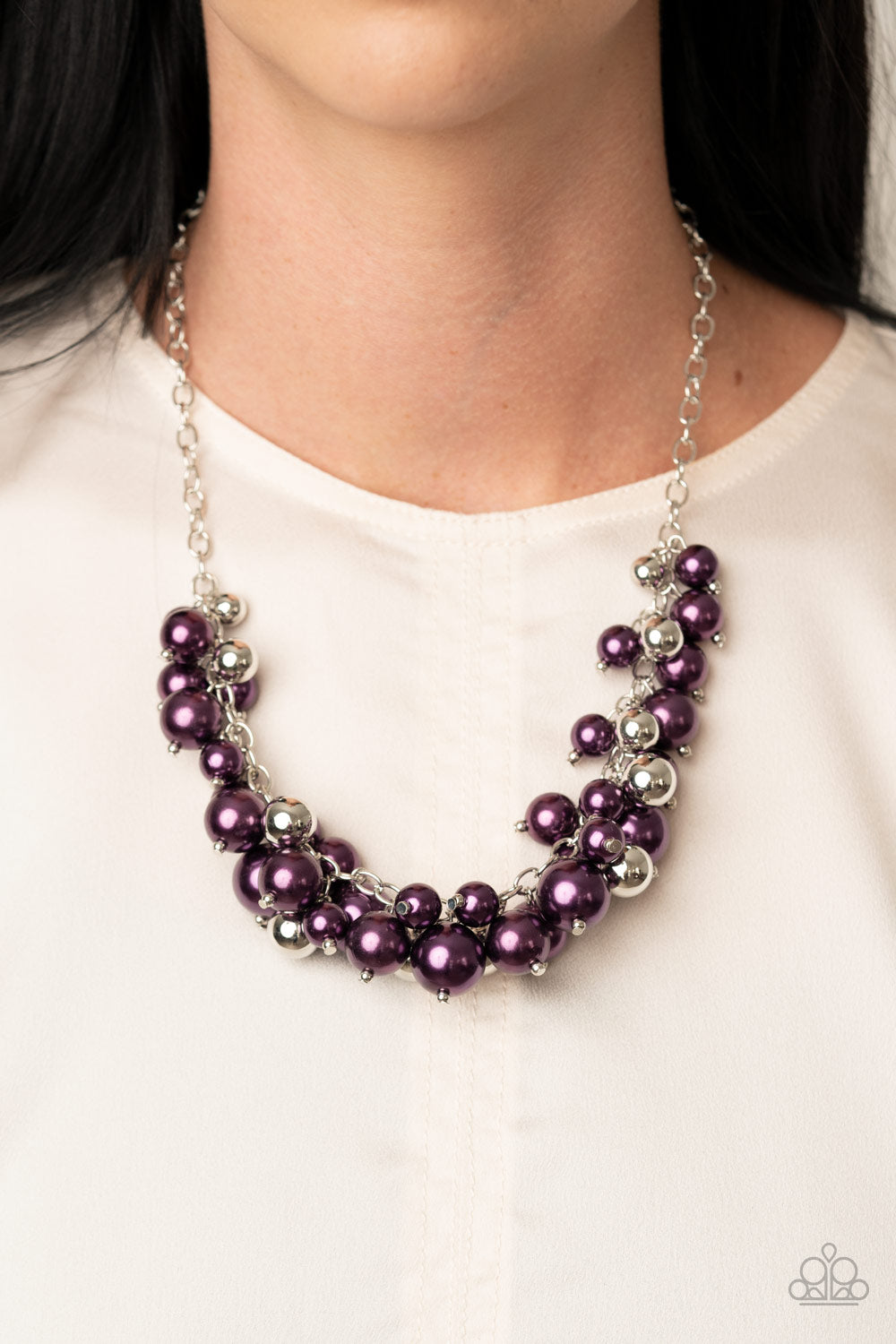 Uptown Upgrade - Purple Necklace Paparazzi Accessories