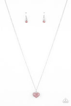 Load image into Gallery viewer, Heart-Warming Glow - Pink Necklace Paparazzi Accessories