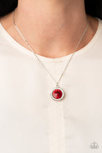 Load image into Gallery viewer, Trademark Twinkle - Red Necklace Paparazzi Accessories