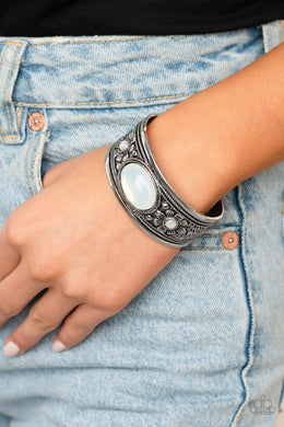 Sage Sanctuary - White Bracelet Paparazzi Accessories