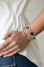 Load image into Gallery viewer, Demurely Diva - Brown Bracelet Paparazzi Accessories